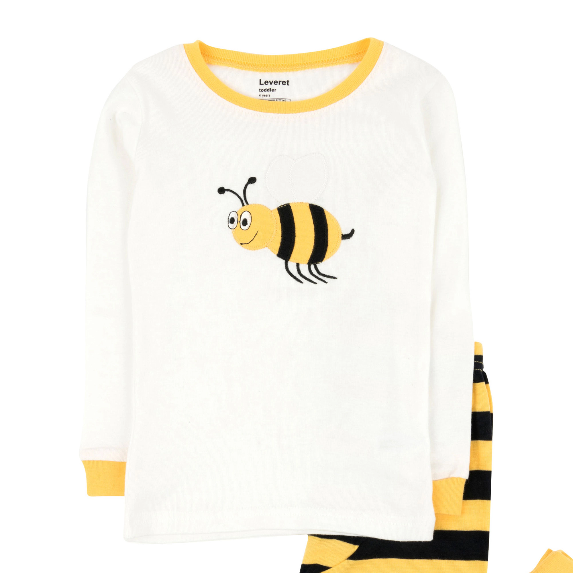 Leveret Baby/Toddler/Kids 2-pc Cotton Snug Fit Novelty Pajamas