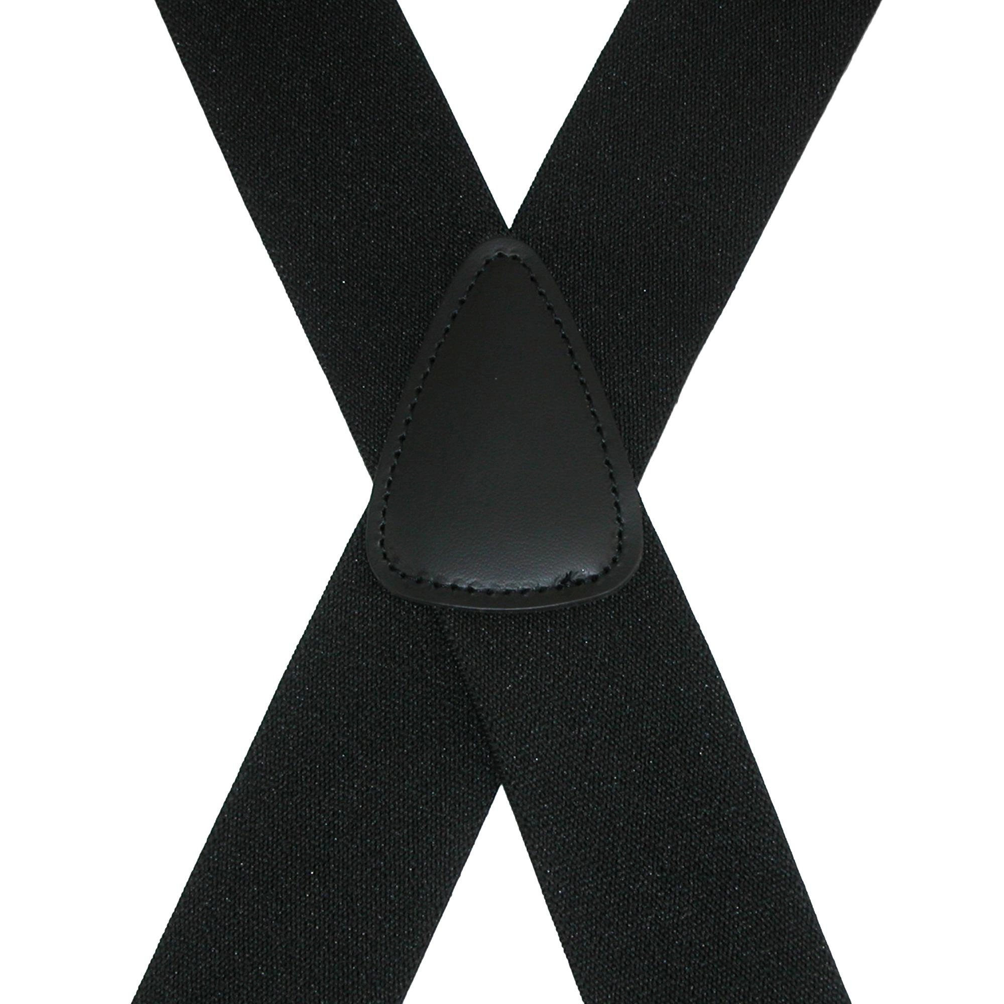 CTM® Men's Big & Tall Elastic Solid X-Back Suspender with Swivel Hook Ends