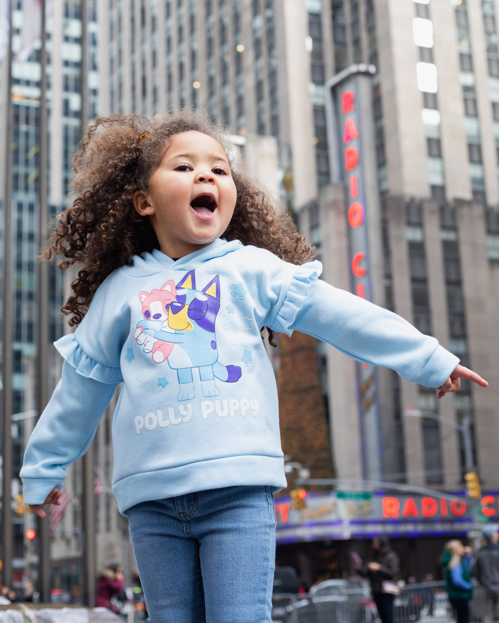 Bluey Girls' 2-Piece Hoodie and Leggings Set