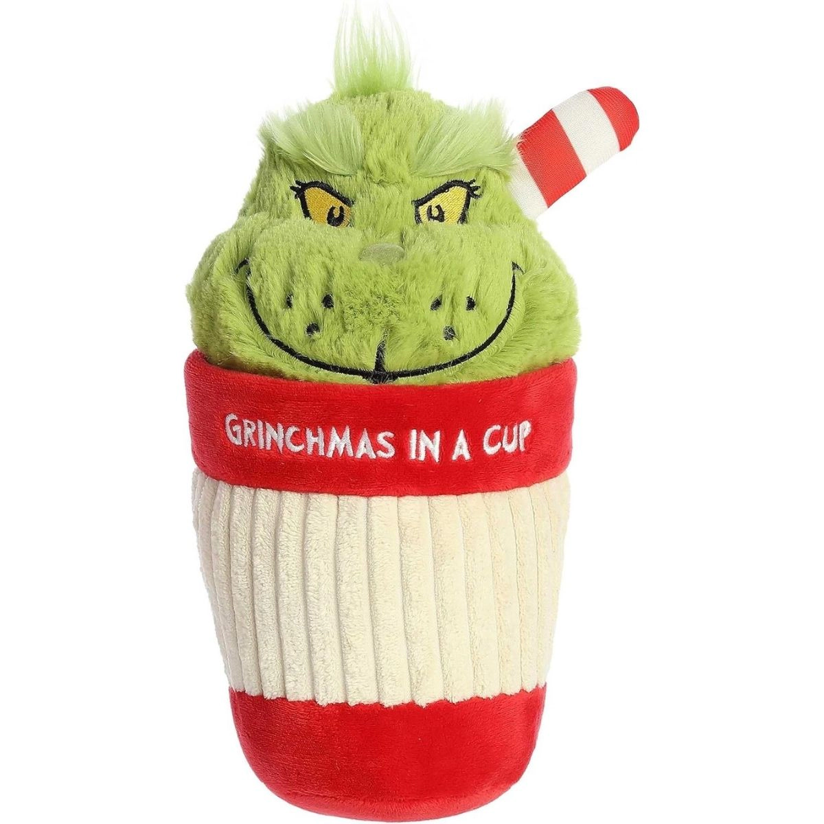 Aurora Dr. Seuss The Grinch Grinchmas Cup 9-Inch Stuffed Animal Plush
