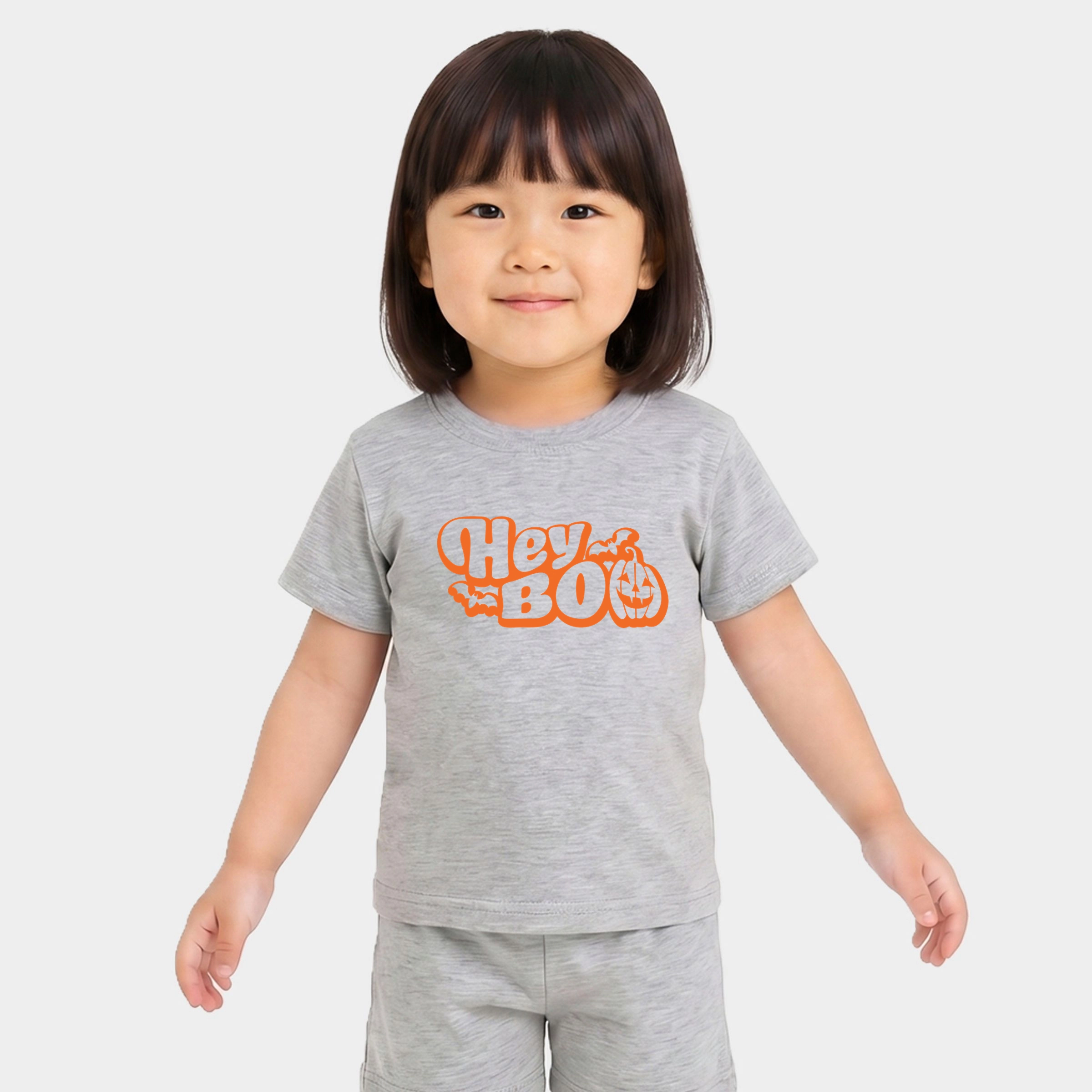 The Juniper Shop - Toddler Crew Shorts Set Hey Boo