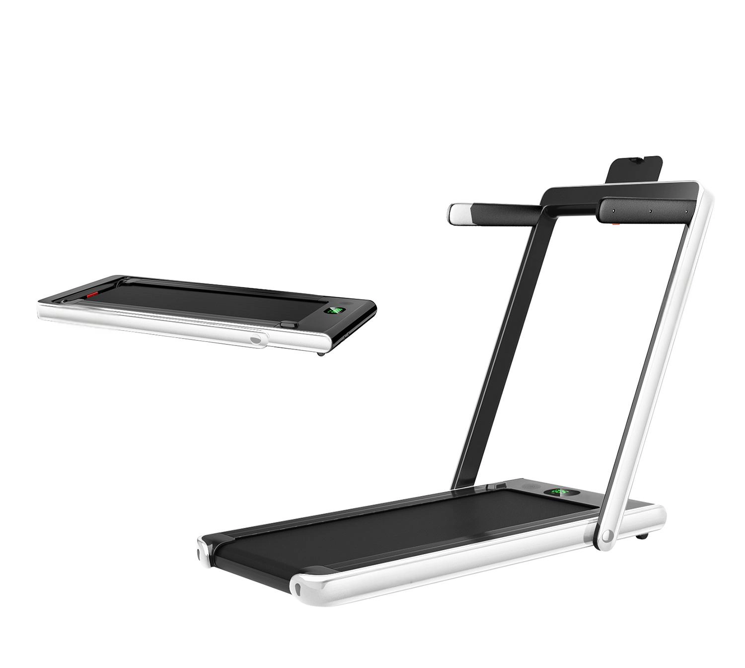 SUGIFT 2.25HP 2-in-1 Folding Treadmill with APP Speaker and Remote 265-lb Capacity Green