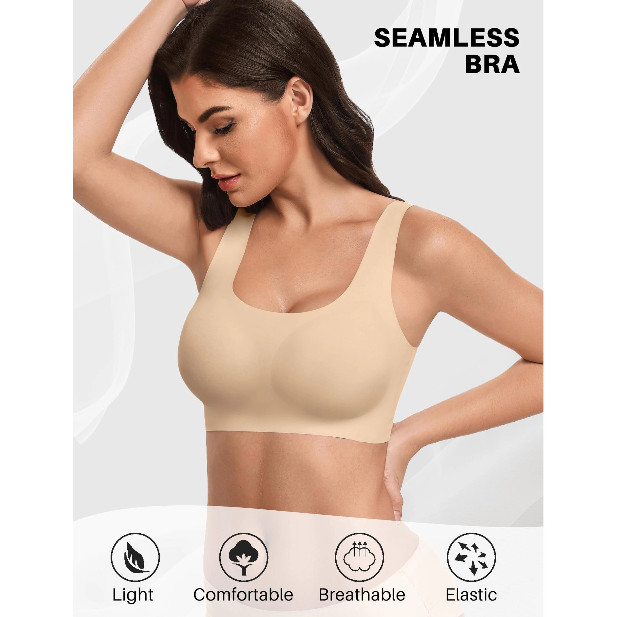 Avidlove Women's Pullover Seamless Wireless Bralette