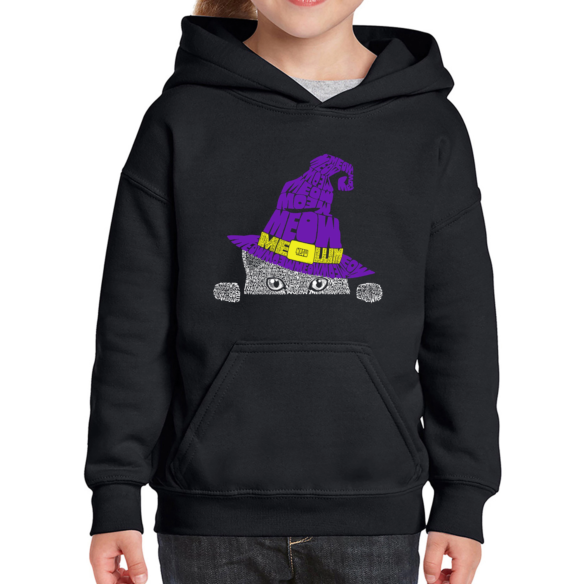 LA Pop Art Girls Word Hoodie