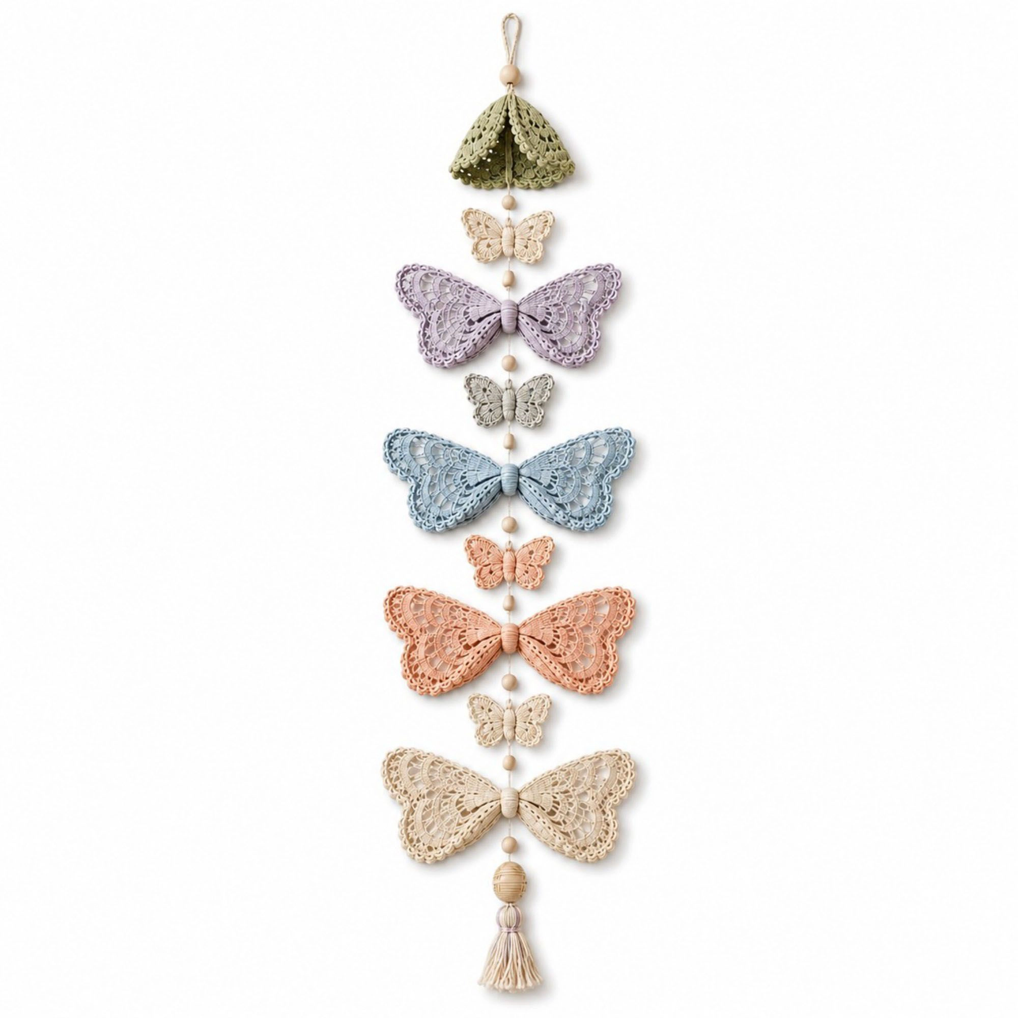 Alilang Halloween Crochet Hanging Ornament DIY Craft Kit