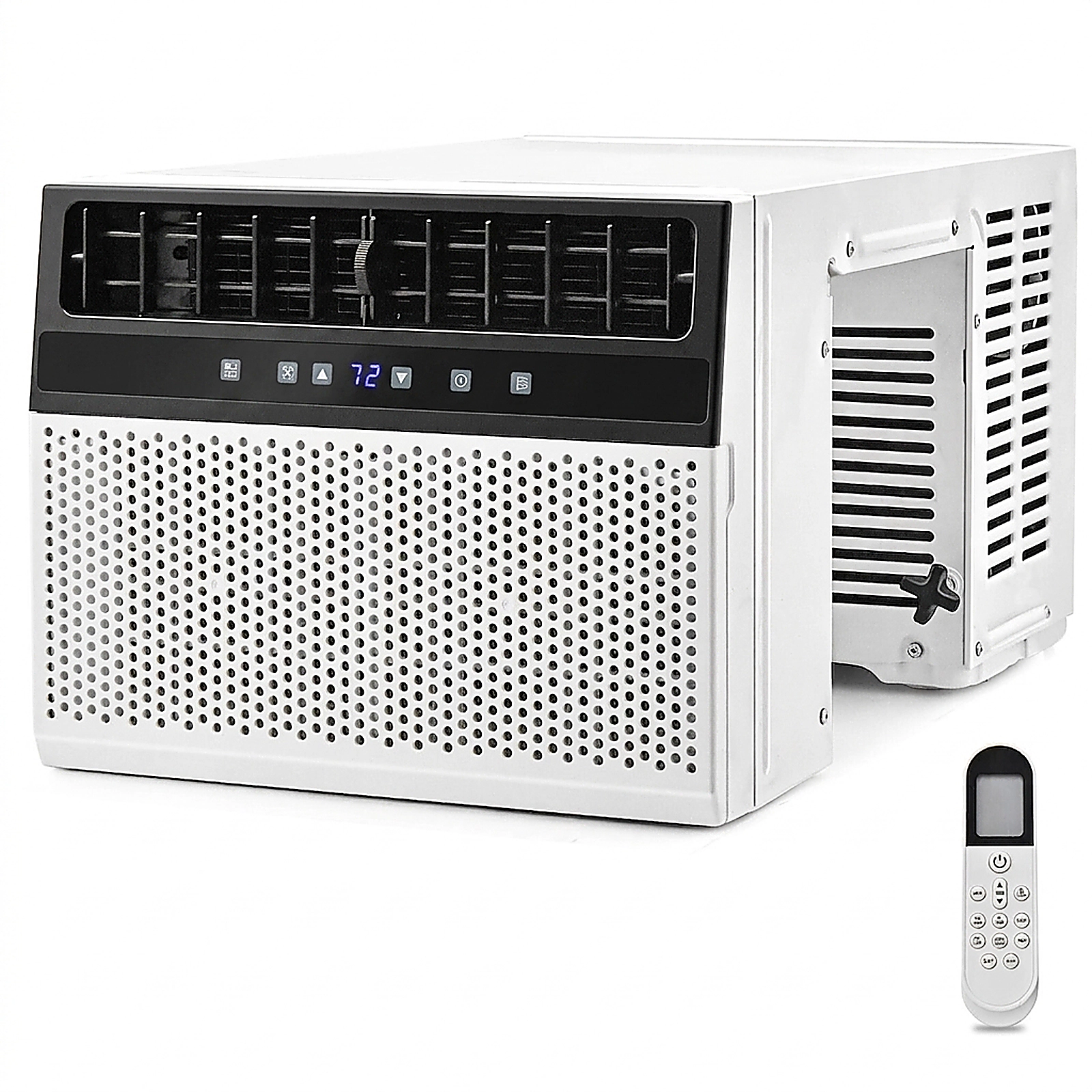 SUGIFT White 10000-BTU 250-sq ft 6-Mode Window Air Conditioner with 42-dB Quiet Operation and Remote