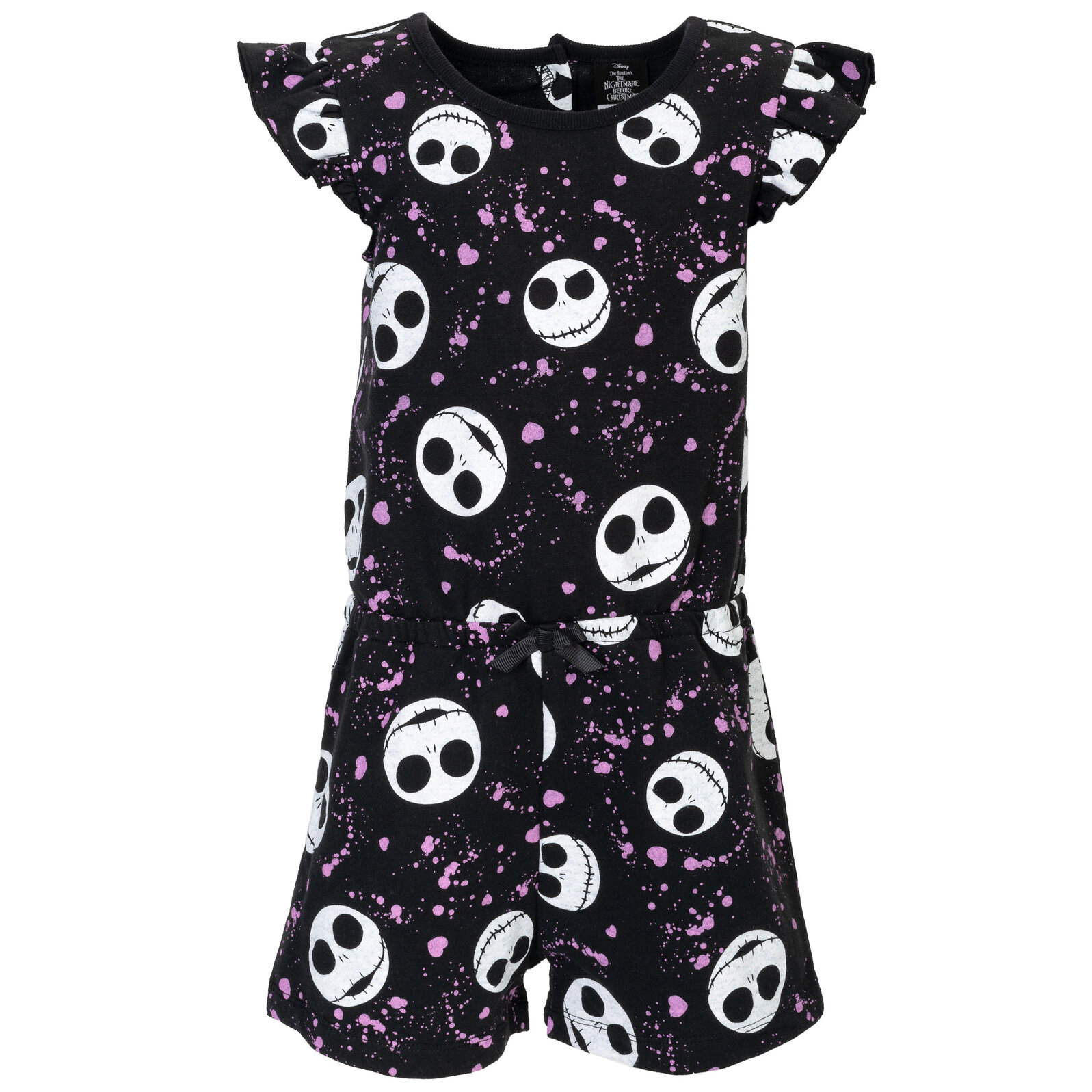 Disney Girls' Sleeveless Skater Romper