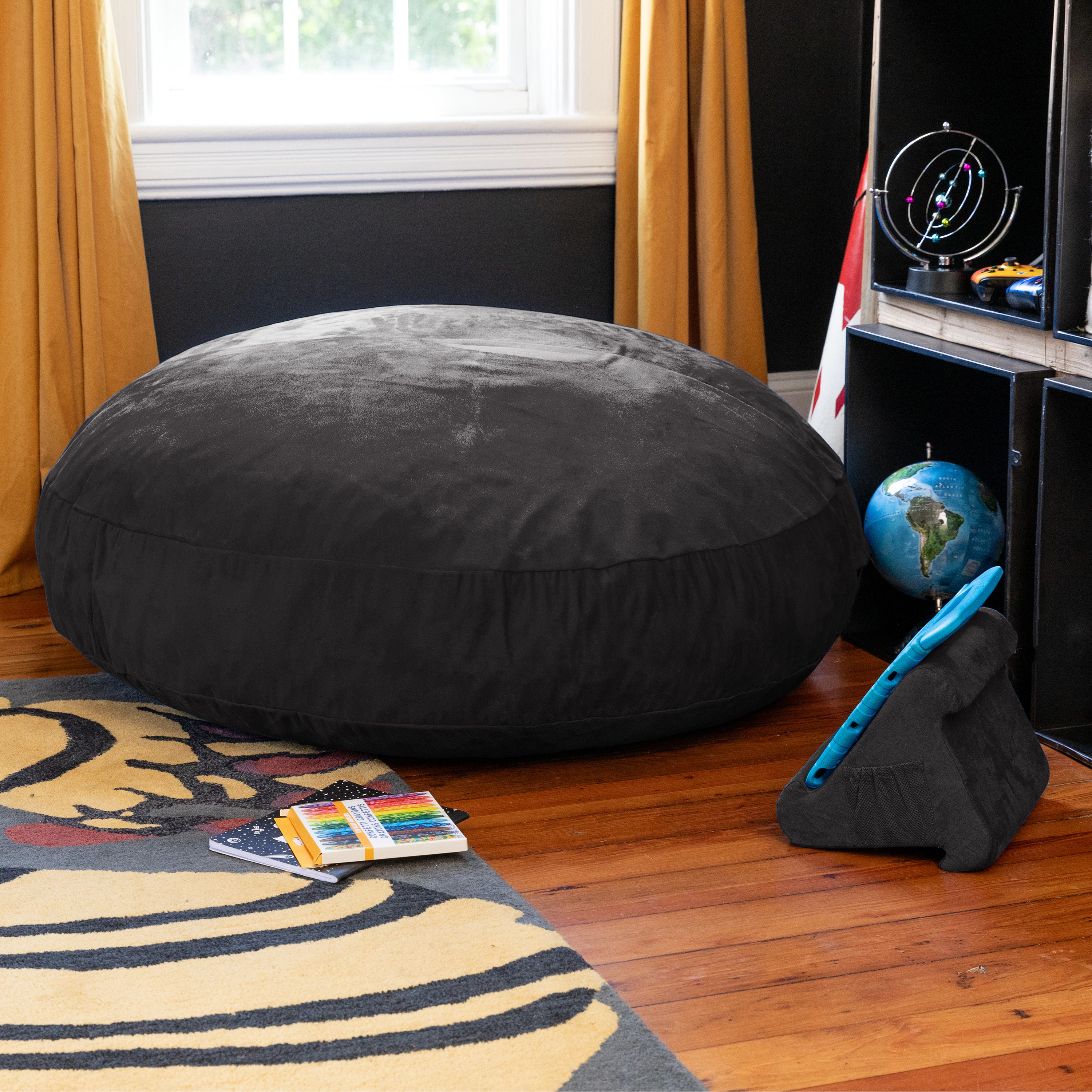 Jaxx Cocoon 4 Foot Bean Bag Chair and Crash Pad
