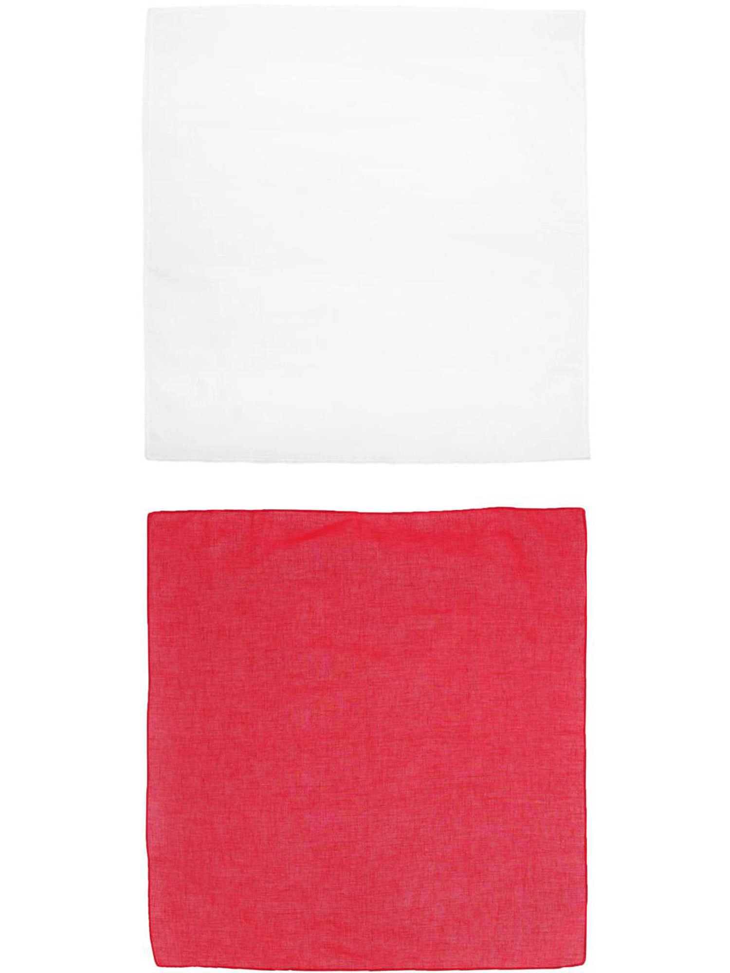 CTM Show Your Support Solid Cotton Bandana Set