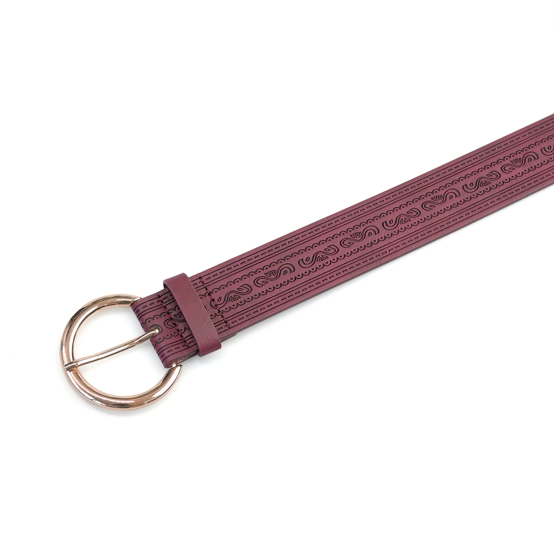 AGP PARIS Magenta Classic Women's Belt