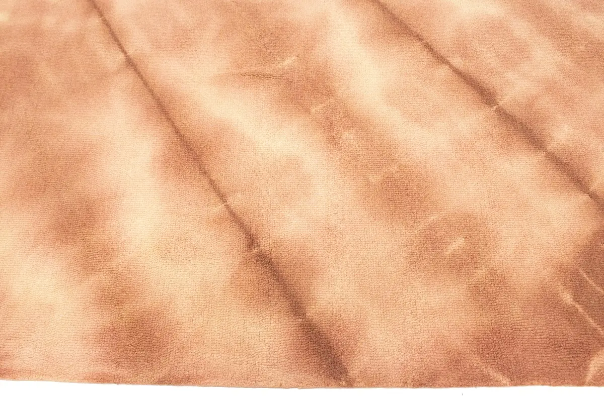 Magic Rugs 5'0 X 8'0 Rusty Brown Hand-Tufted Tie-Dye Contemporary Wool Rug