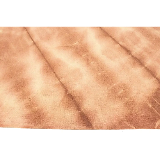 Magic Rugs 5'0 X 8'0 Rusty Brown Hand-Tufted Tie-Dye Contemporary Wool Rug