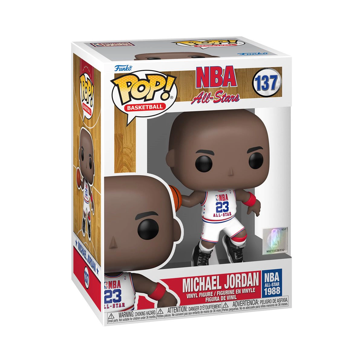 Funko Pop! NBA All Stars - 1988 Michael Jordan #137