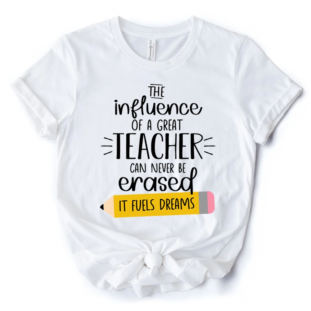 OrnamentallyYou Unisex The Influence Of A Great Teacher T-Shirt
