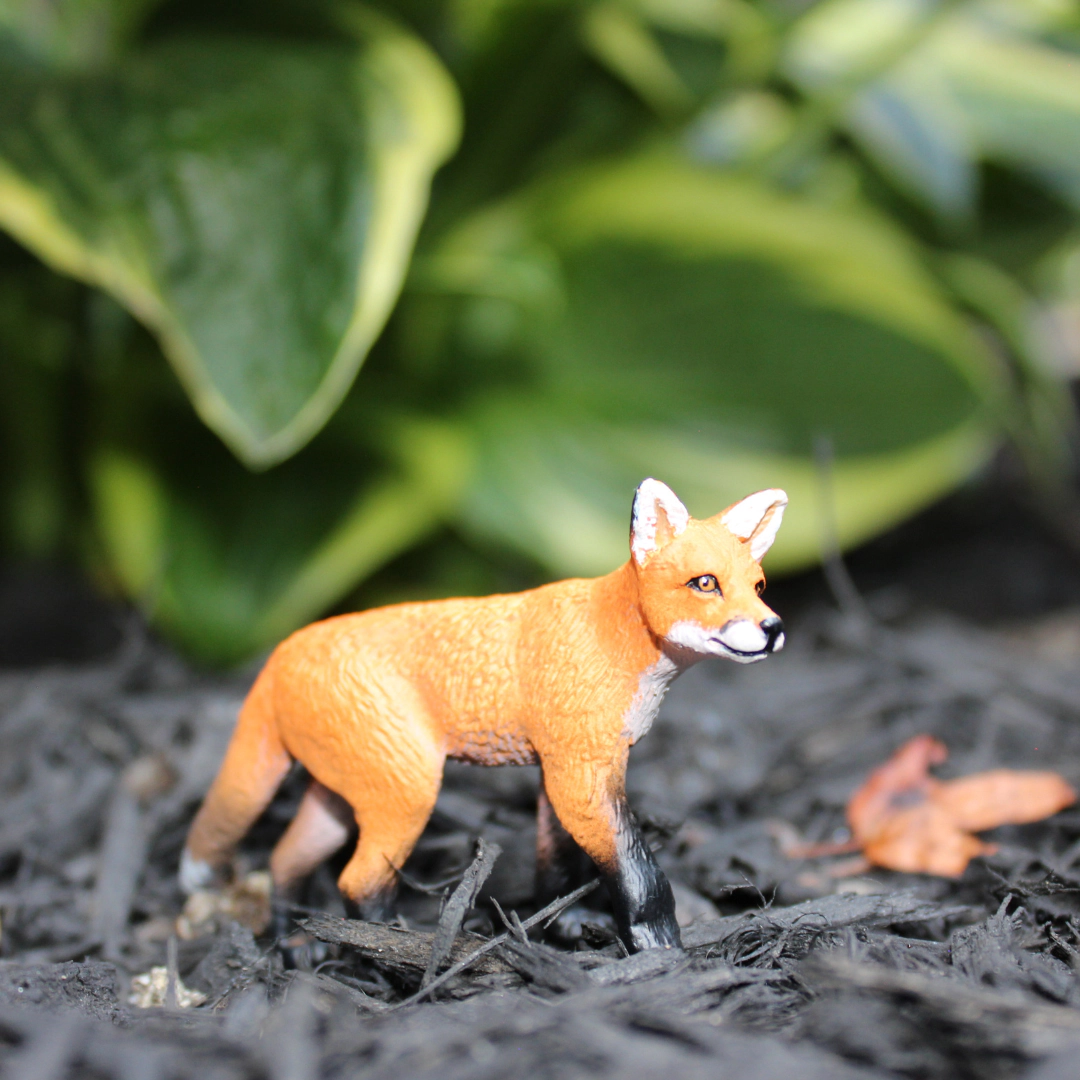 Safari Ltd. - Red Fox Kit Animal Kids Toy Figure