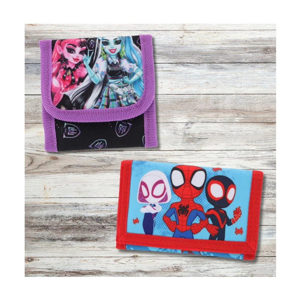 Textiel Trade Kid's Mattel Monster High Feeling Fierce Tri-Fold Wallet