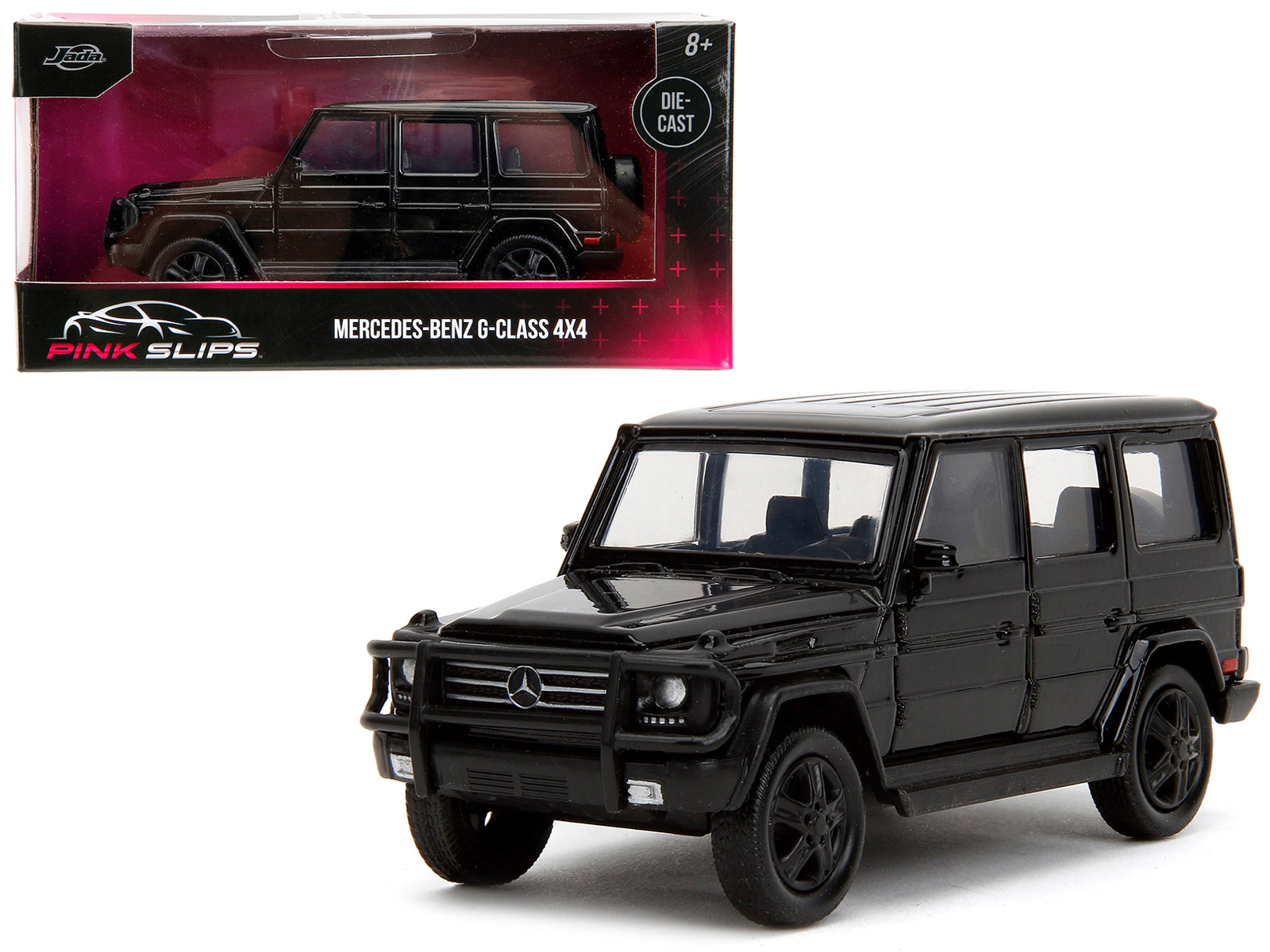 Jada Mercedes-Benz G-Class 4x4 Black "Pink Slips" Series 1/32 Diecast Model Car by Jada