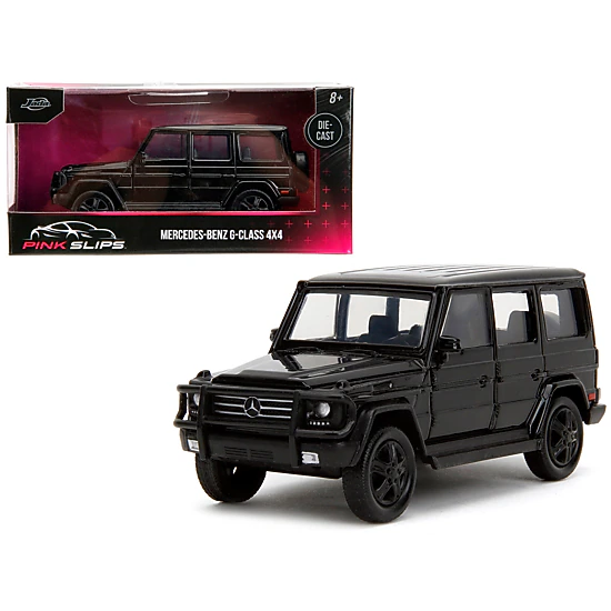 Jada Collectible Mercedes-Benz G-Class 4X4 Black "Pink Slips" Series 1/32 Diecast Model Car