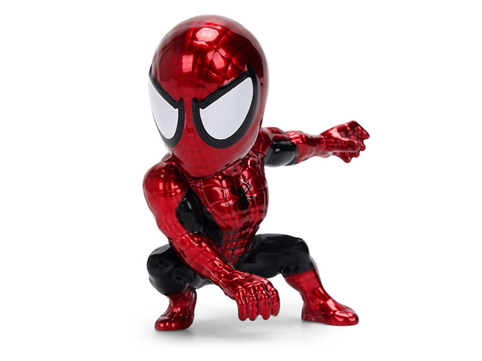 Jada Set of 4 Diecast Figures "Spider-Man" Wave 3 "Metalfigs" Series Diecast Models by Jada