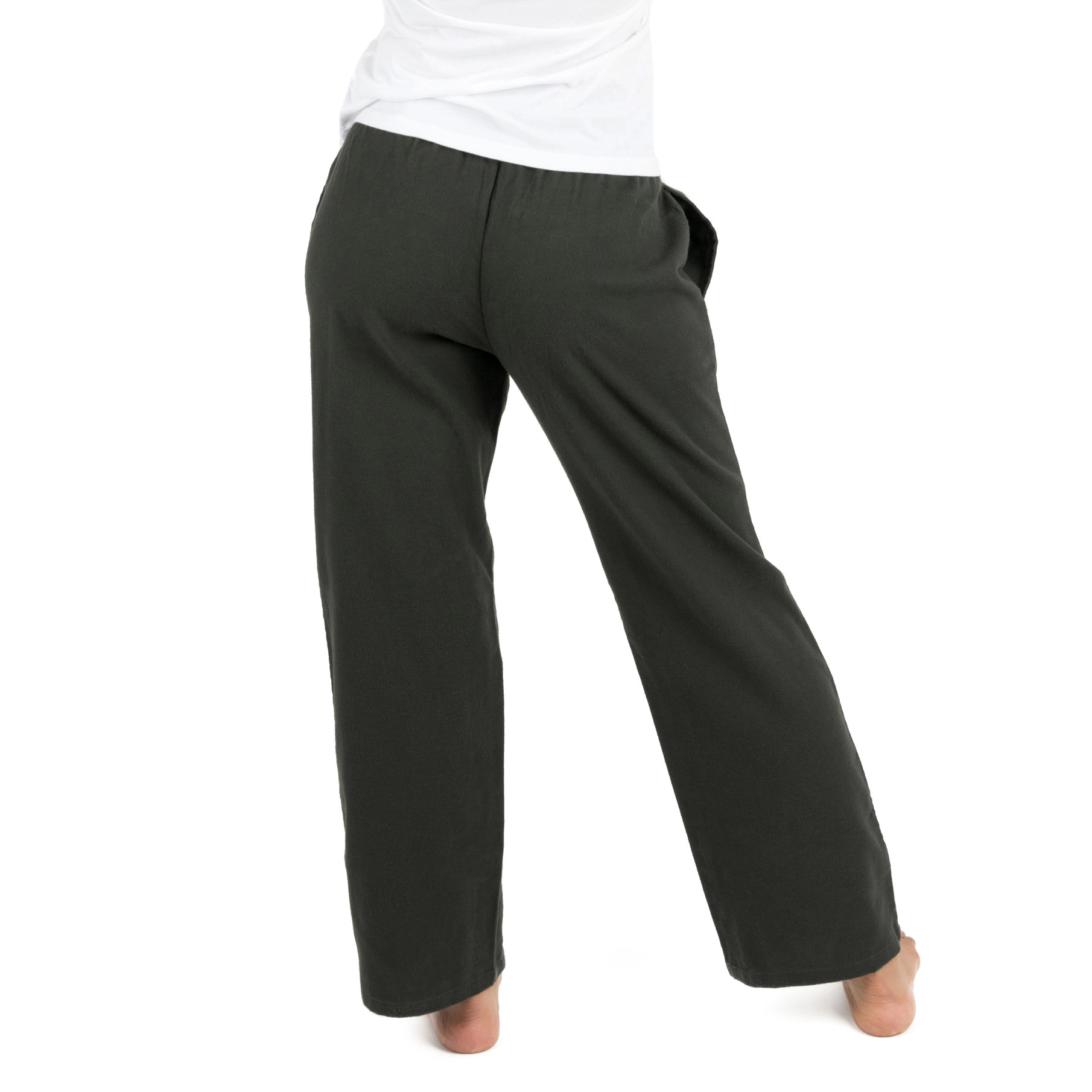 Leveret Women's Solid Flannel Pants