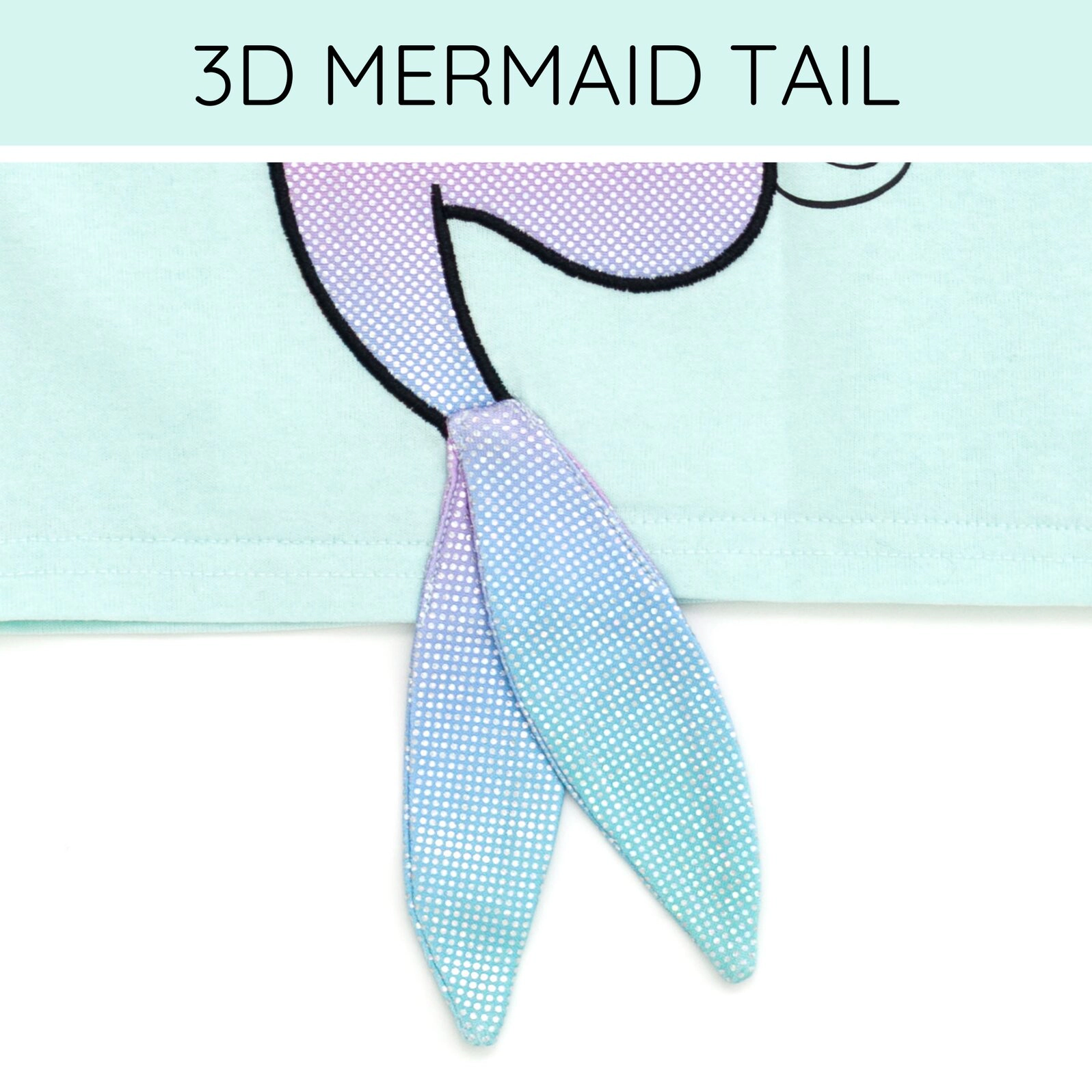 Disney The Little Mermaid Princess Ariel Girls' Sequin T-Shirt