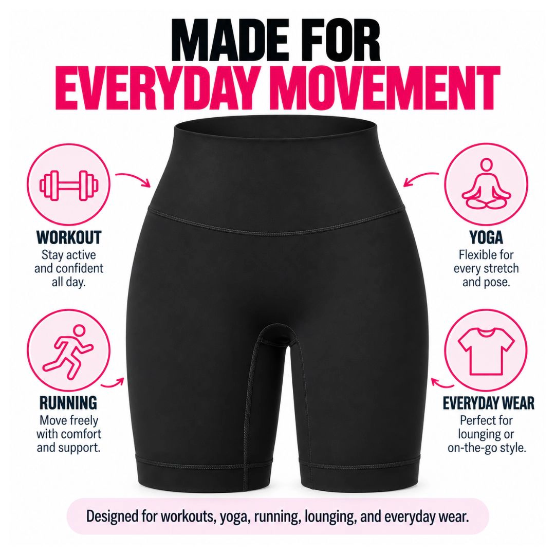 Women’s High-Waist Biker Shorts