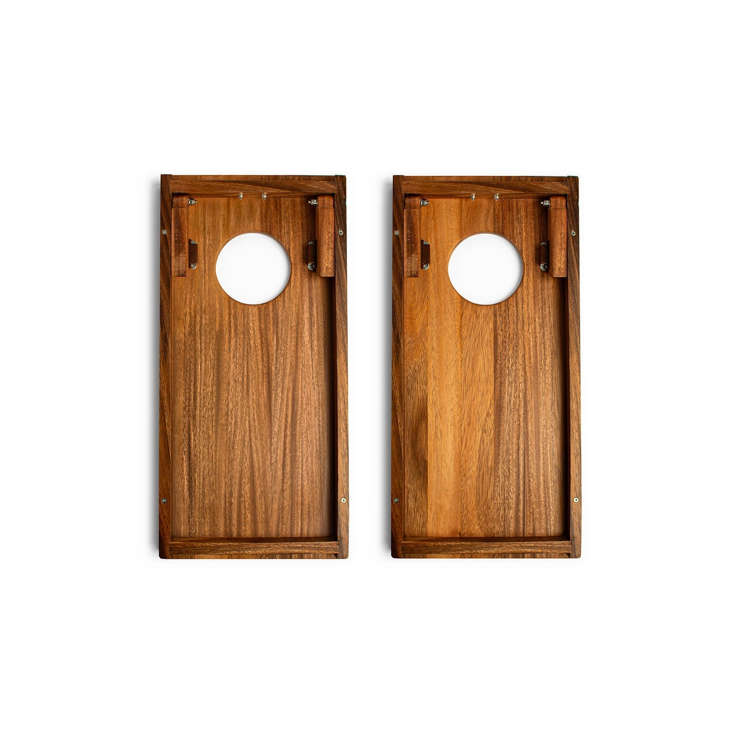 Elakai 1ft x 2ft Orange Mountain Epoxy Resin Wood Compact Travel Cornhole Boards