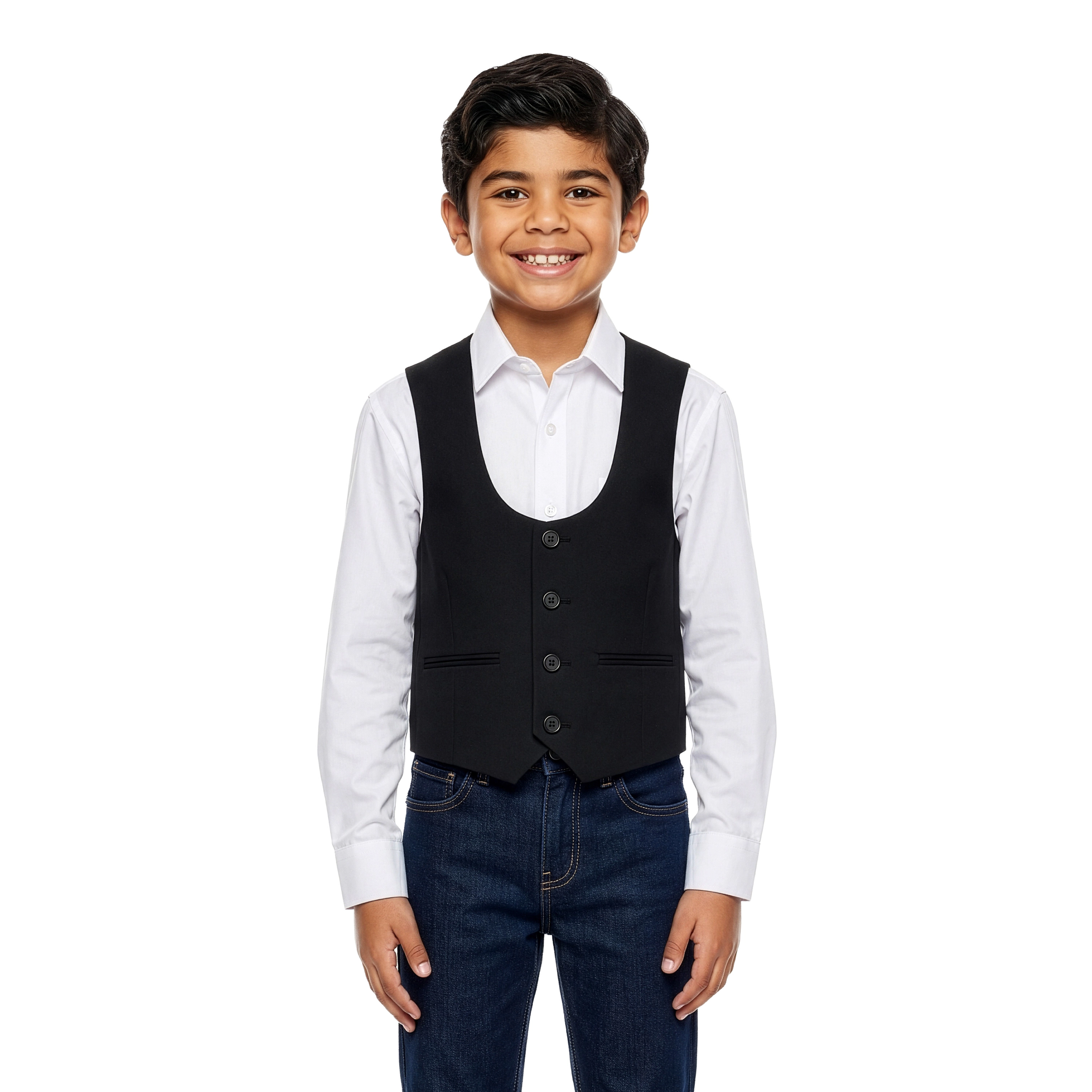 Zegarie Little & Big Boys Tailored Fit Suit Separates Vest Only
