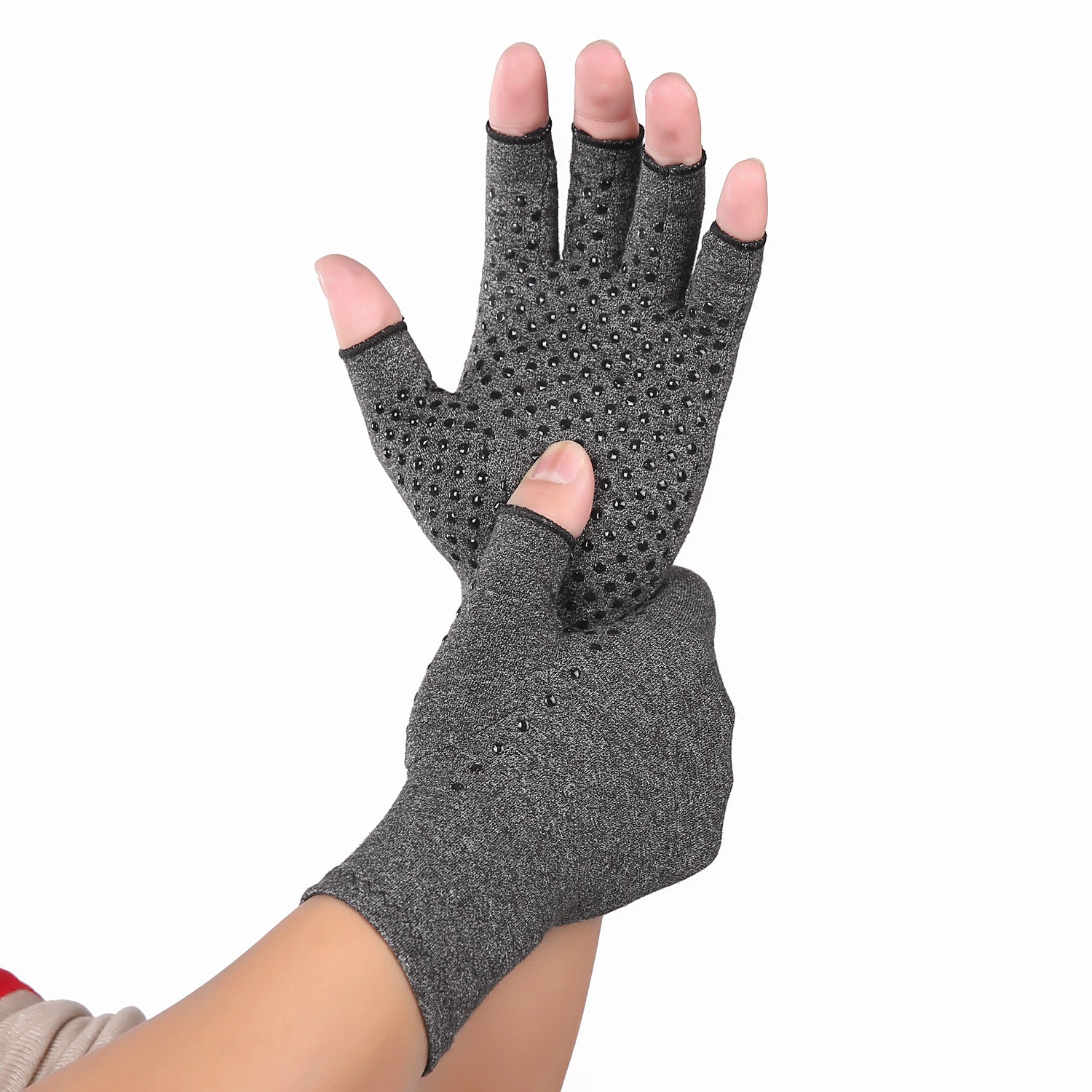 Wardrobe Whimsy Arthritis Compression Gloves for Women Men