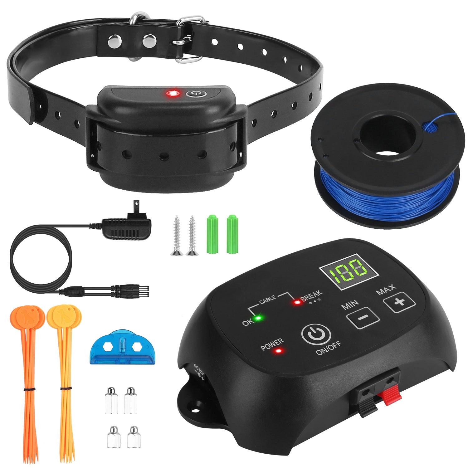 GBruno Rechargeable Dog Fence Containment System