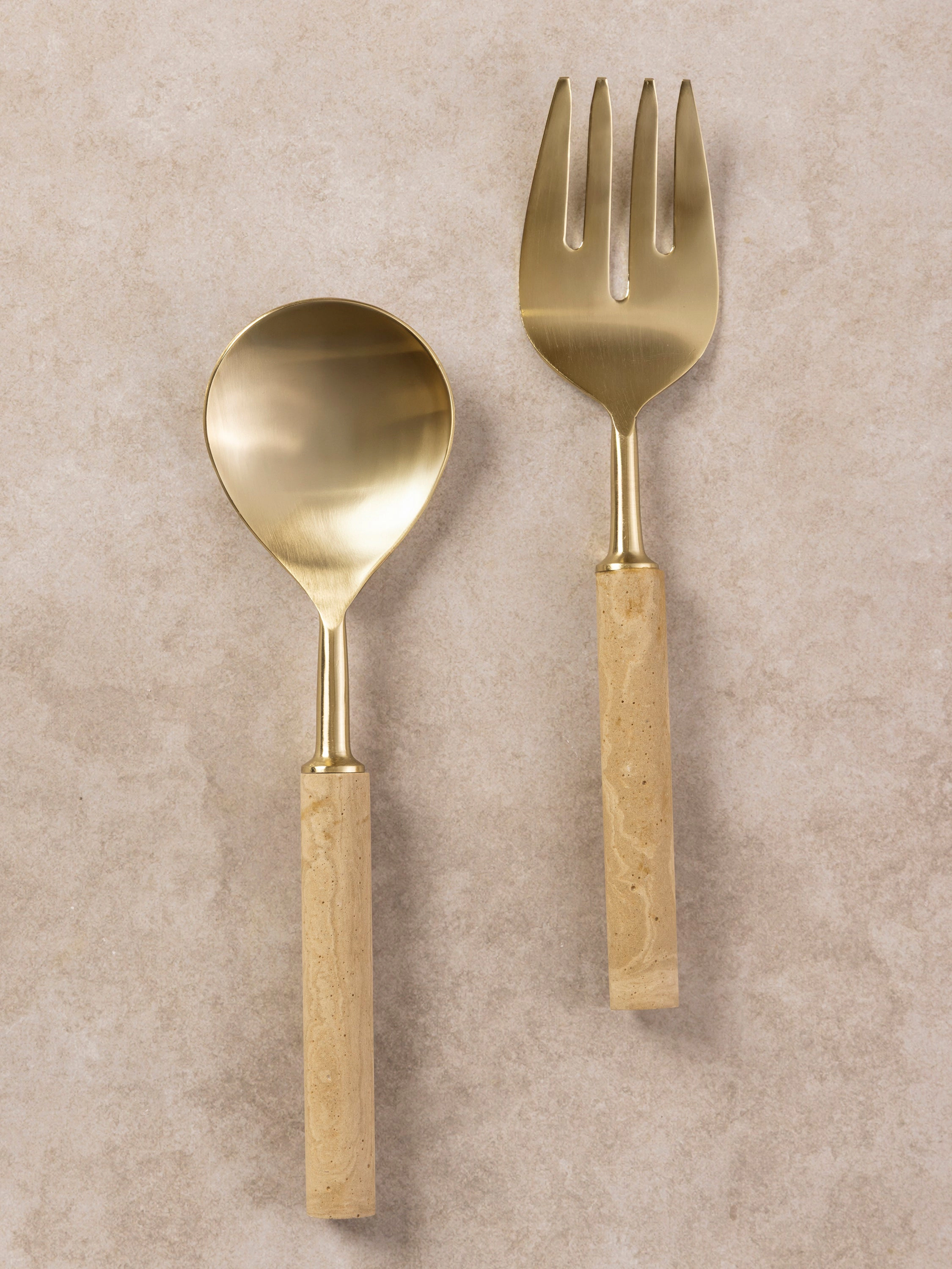 GAURI KOHLI Florence Salad Serving Set