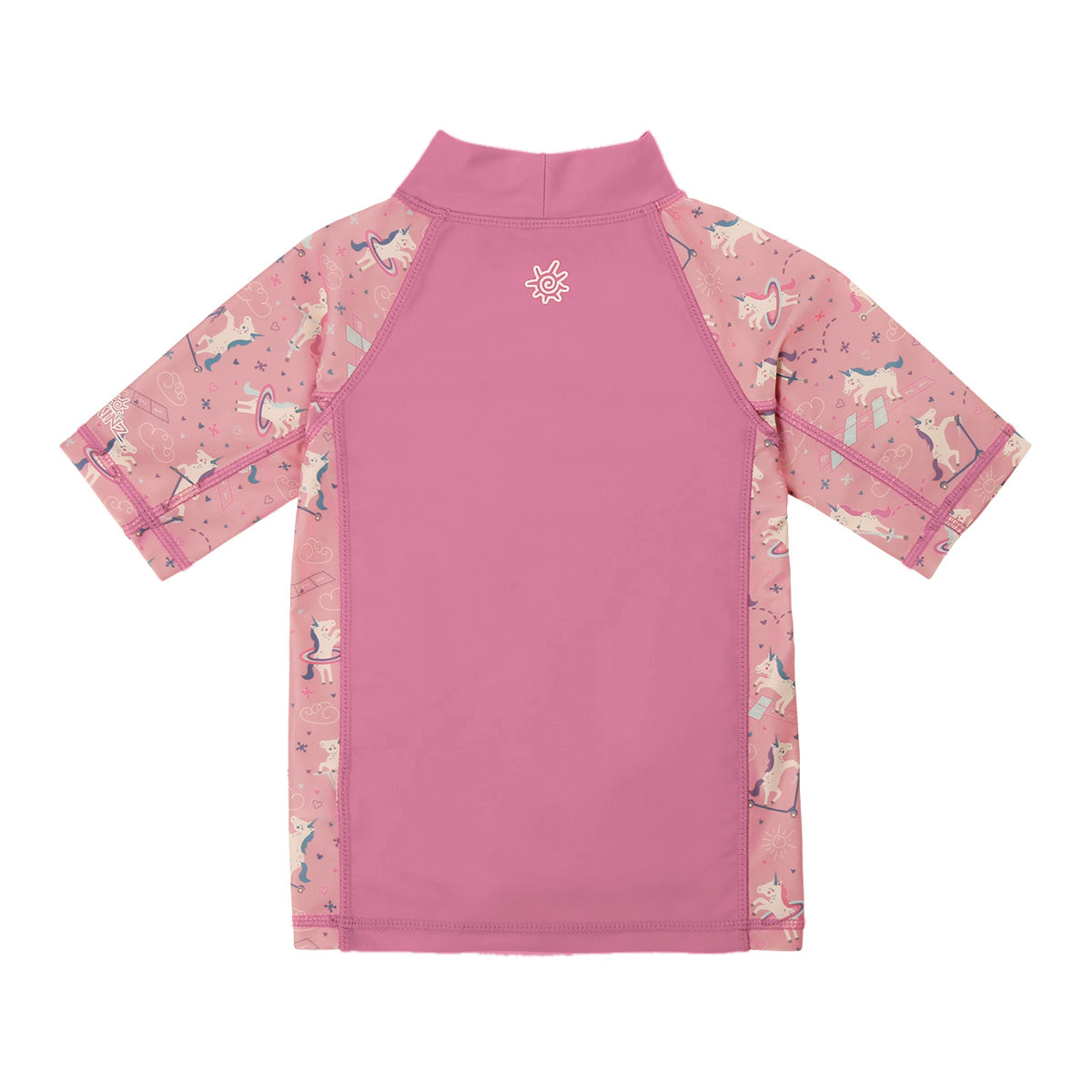 UV Skinz Girl's Short Sleeve Suny Swim Shirt