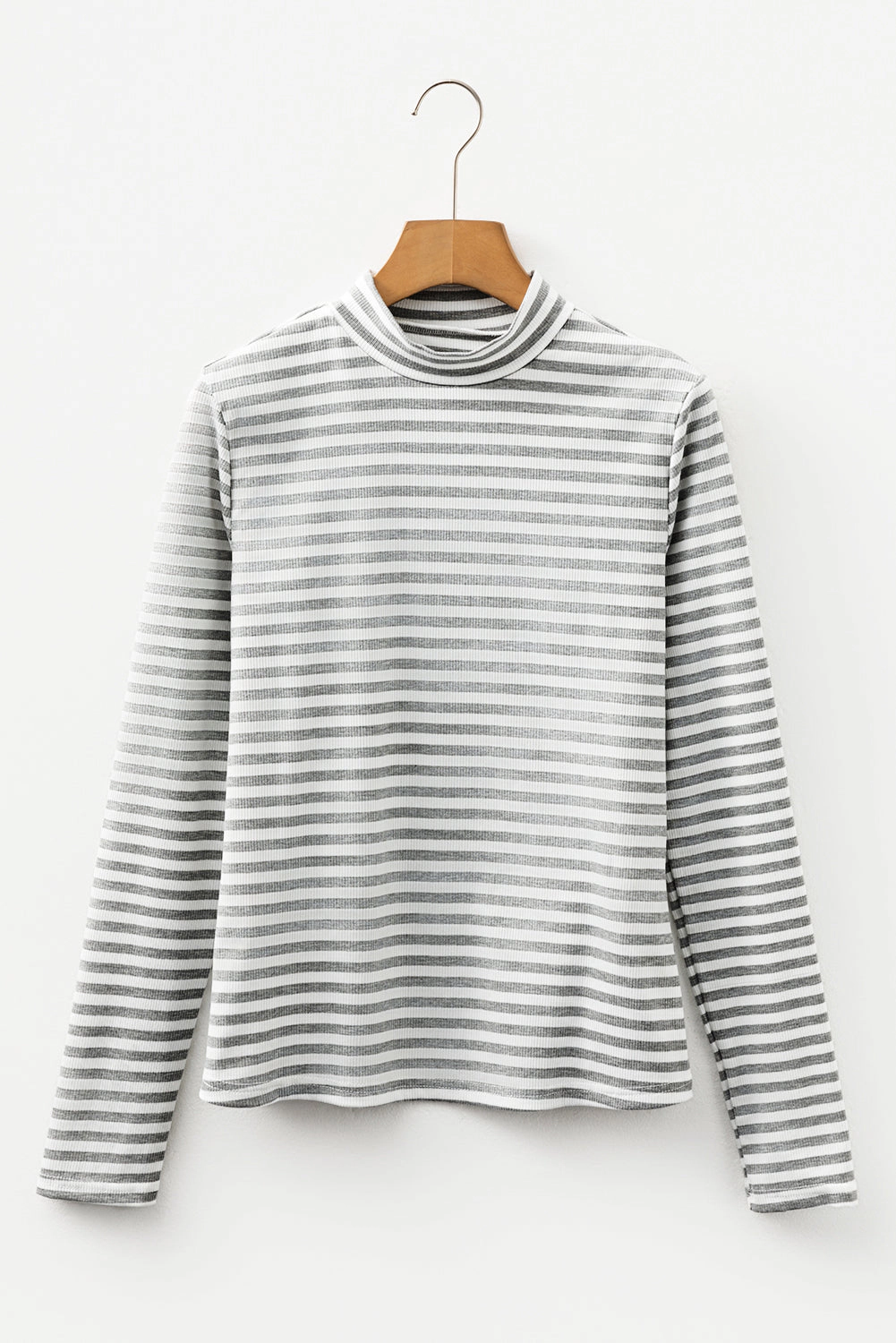 Threaded Pear Women's Eileen High Slim Fit Long Sleeve Top