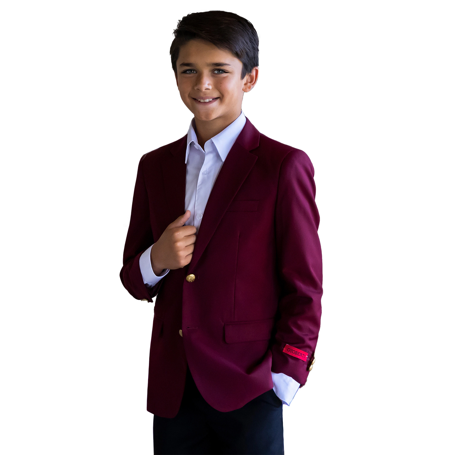 Gioberti Boy's Formal Blazer Jacket