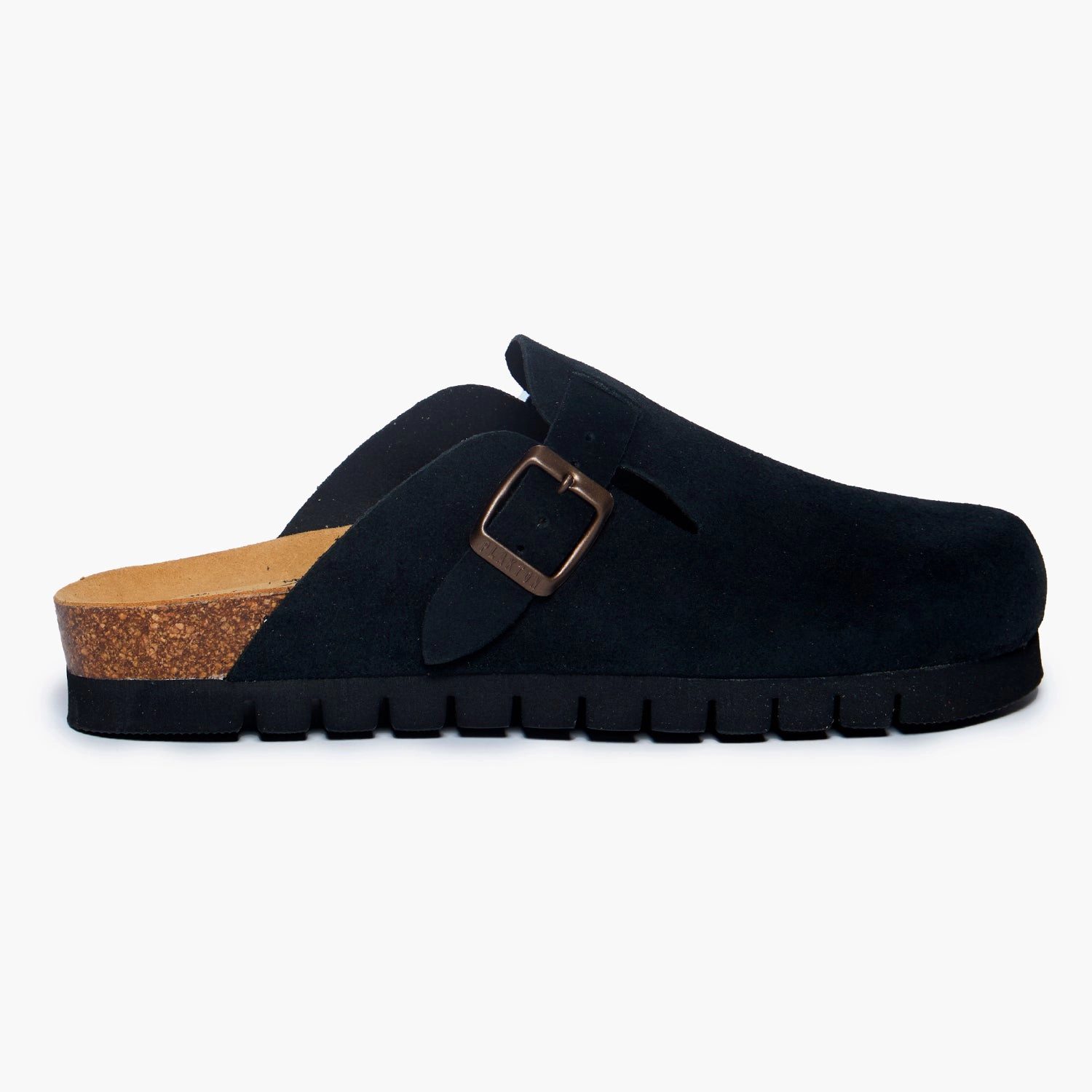 Plakton Women's Clog Suede Bogey