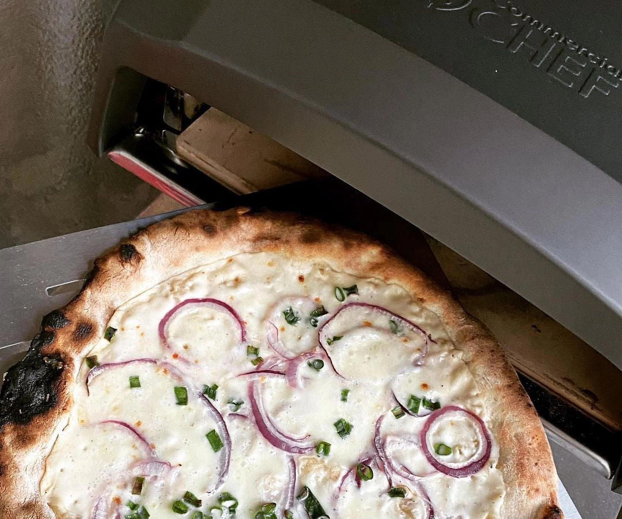 Commercial Chef 12 Inch Portable Outdoor Pizza Oven