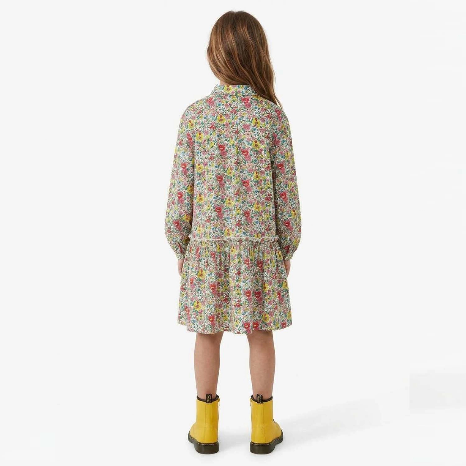 Rockets of Awesome Floral Shirt Dress for Girls