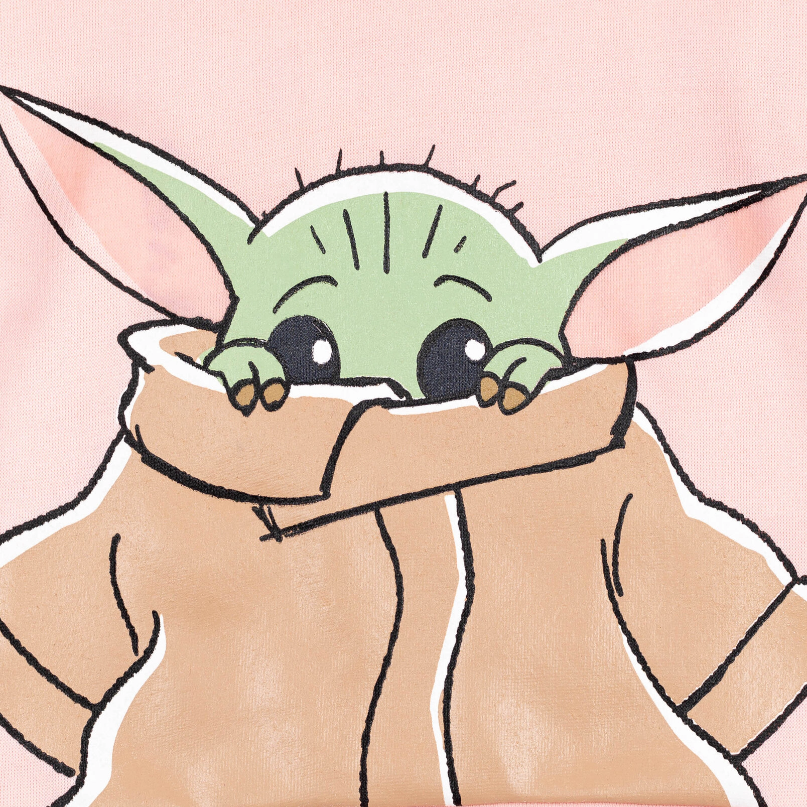 Star Wars The Mandalorian Grogu Girls' Fleece Sweatshirt and Pants Set