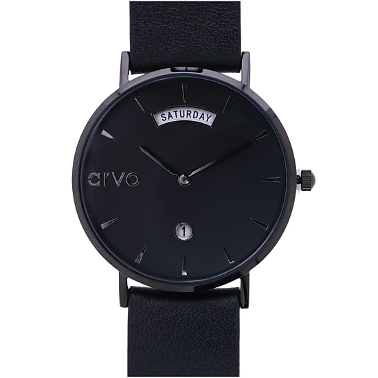Arvo Black Awristacrat Watch