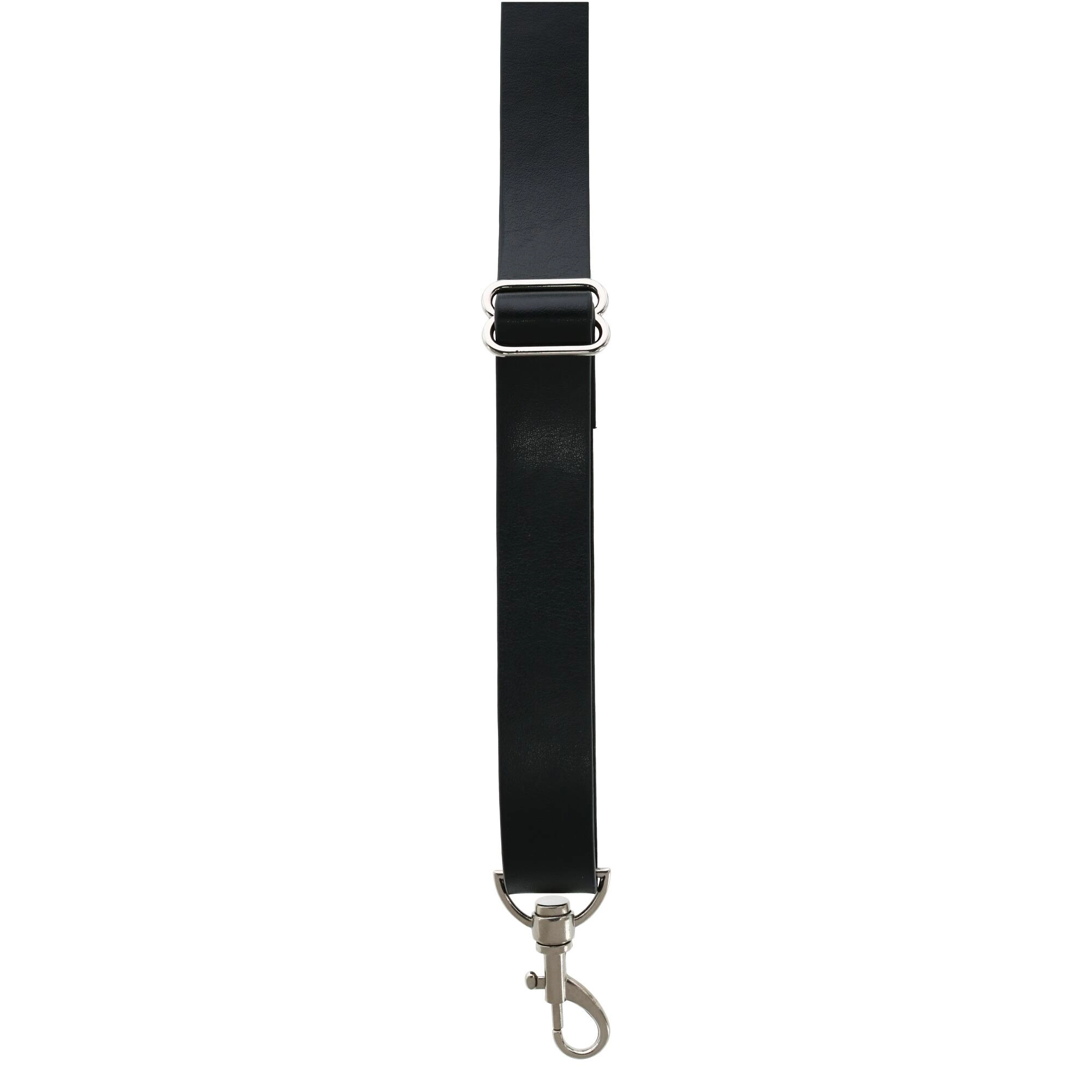 CTM Men's Smooth Coated Leather Suspenders with Metal Swivel Hook Ends