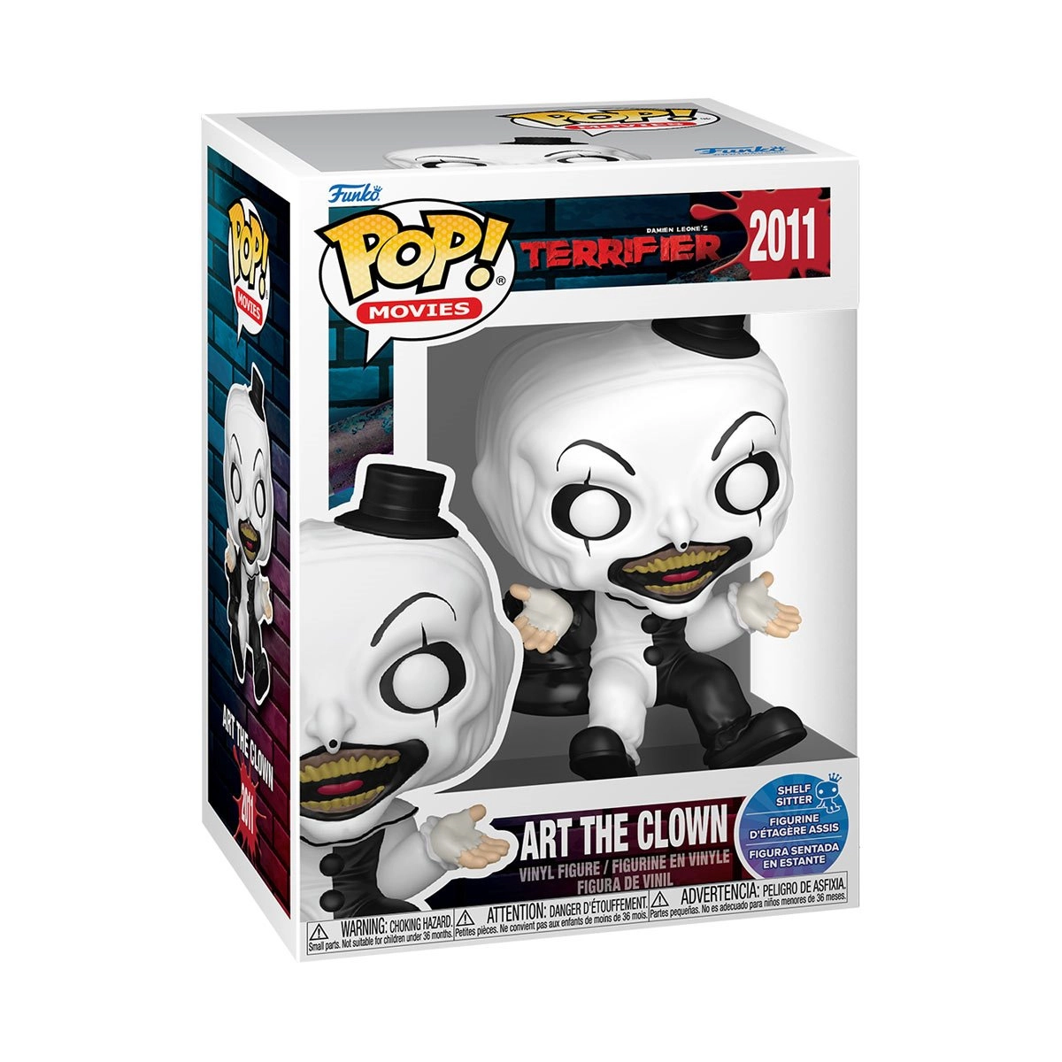 Funko Pop! Terrifier: Art the Clown #2011 Shelf Sitter