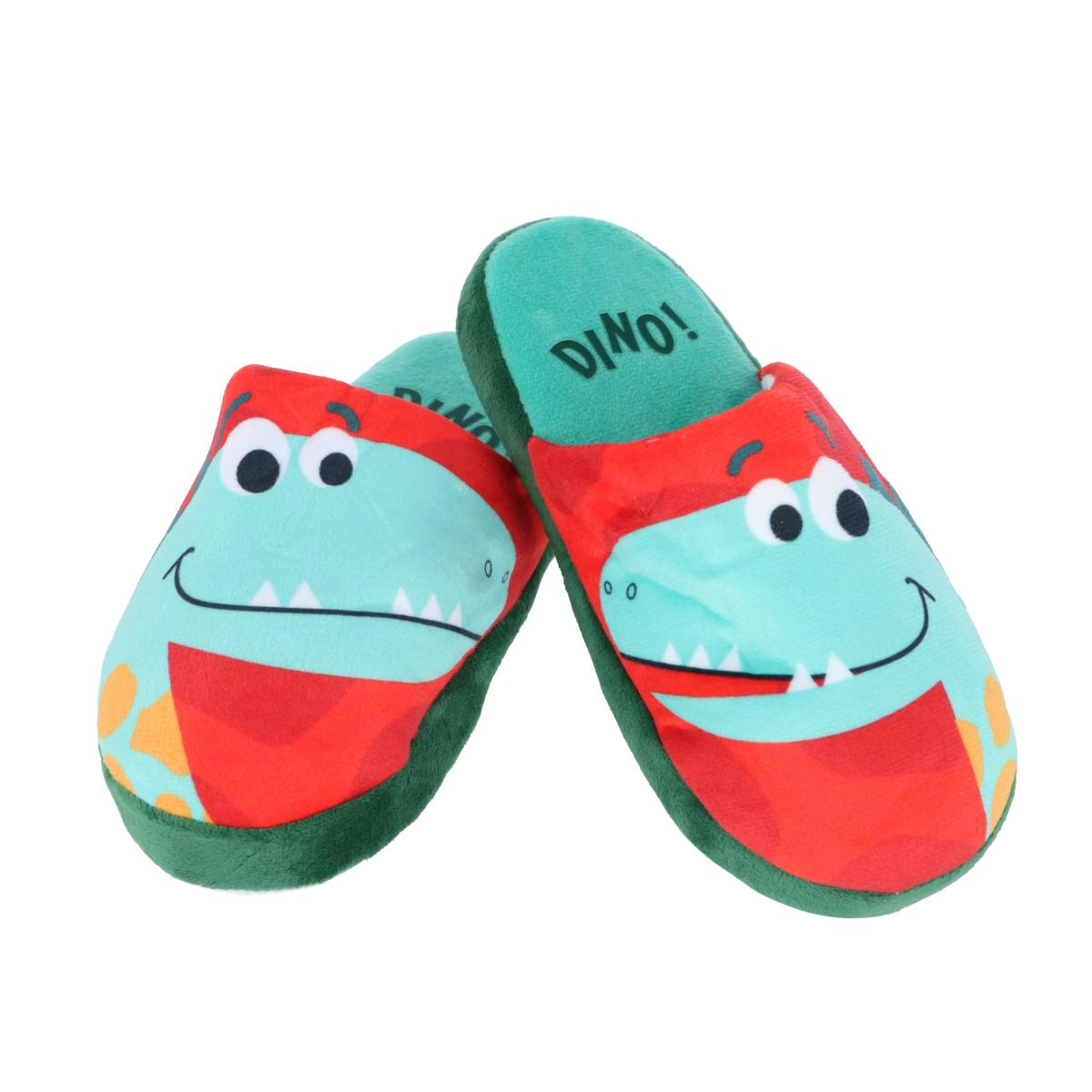 Textiel Trade Kids' Fun Dino Slide-On Slippers