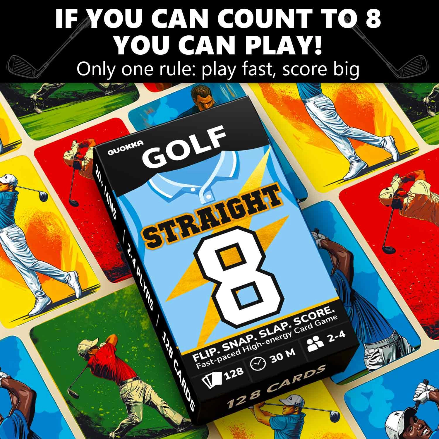 QUOKKA Fast-Paced Card Game for Kids & Adults