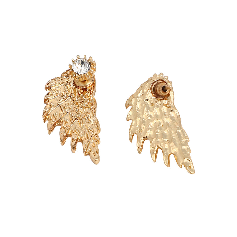 SOHI Women's California Gold the Ecarus Drop Earrings