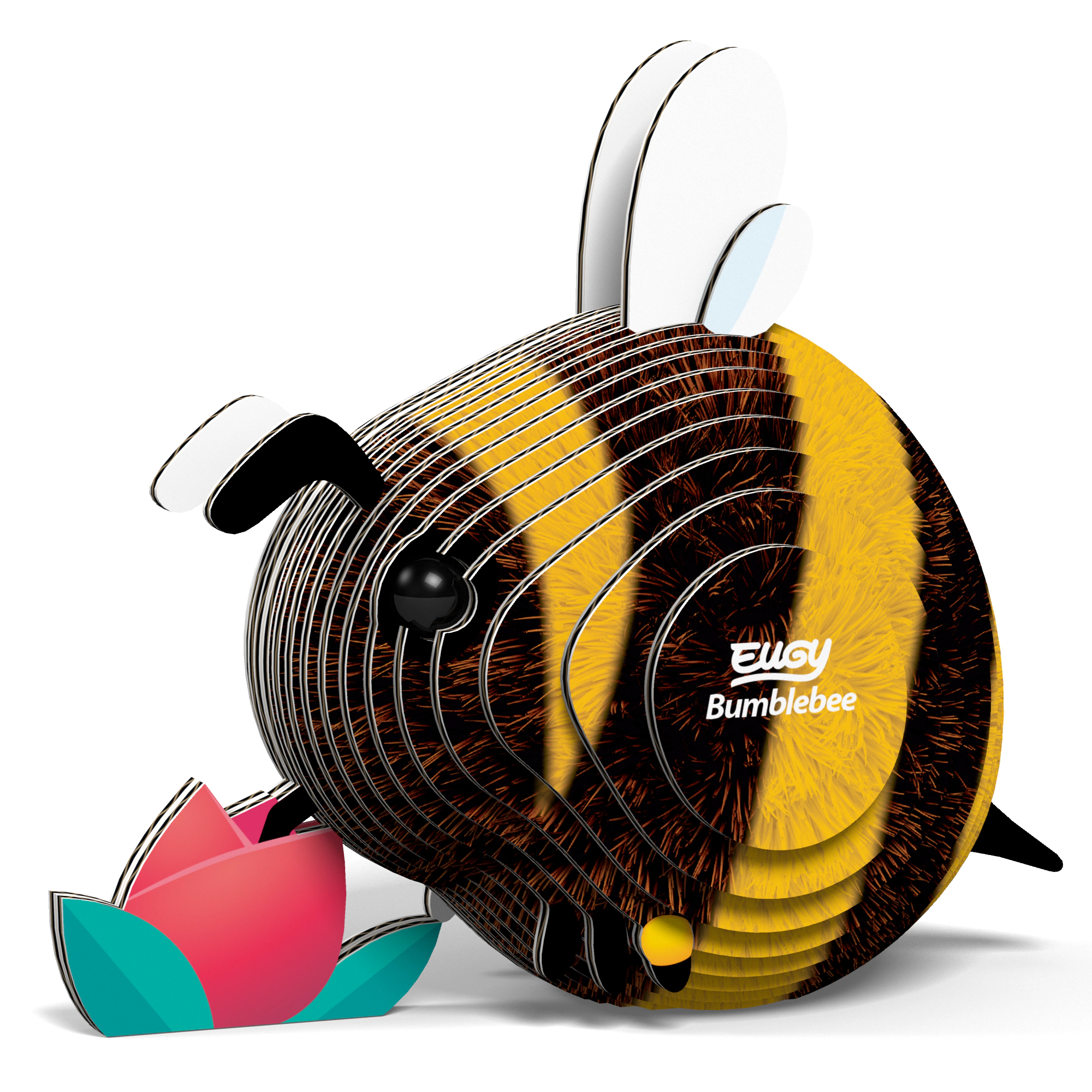 EUGY Bumblebee 3D Puzzle - contains 24 puzzle pieces