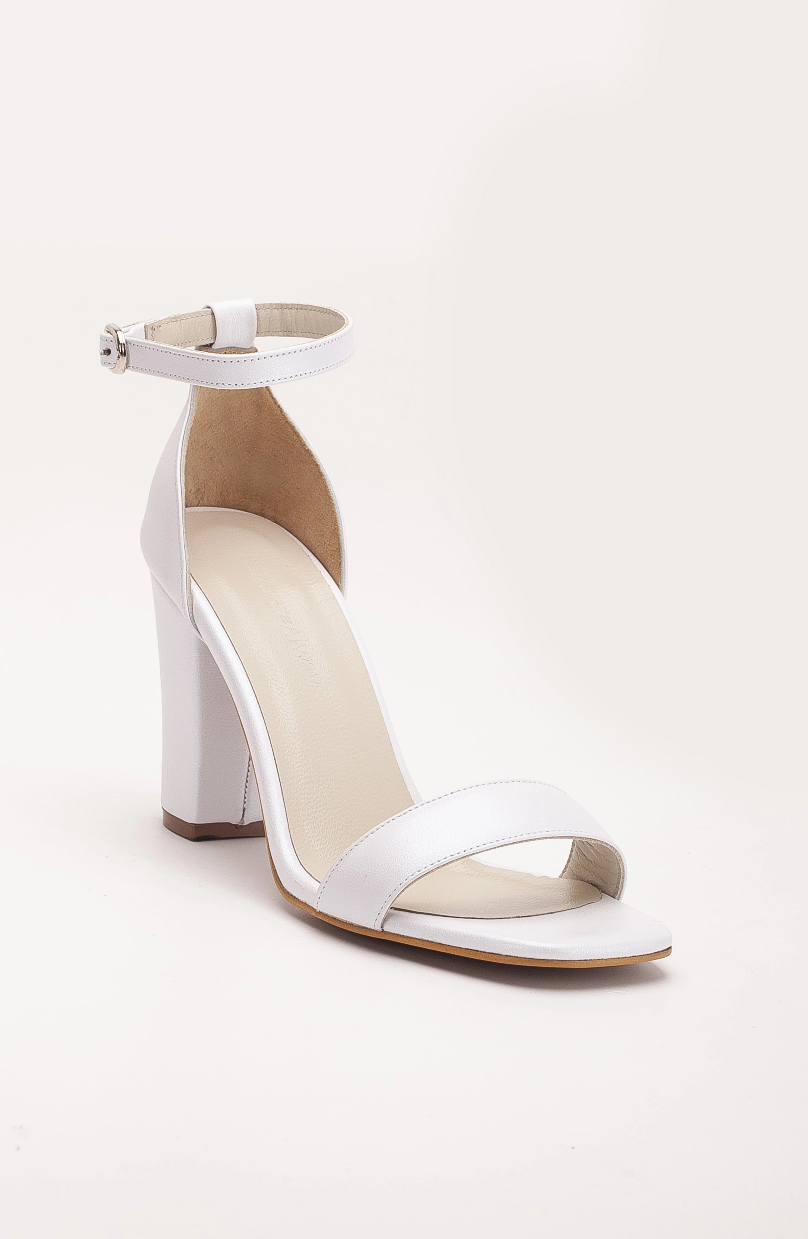 Forever & Always Womens Jana Bridal Leather Sandal