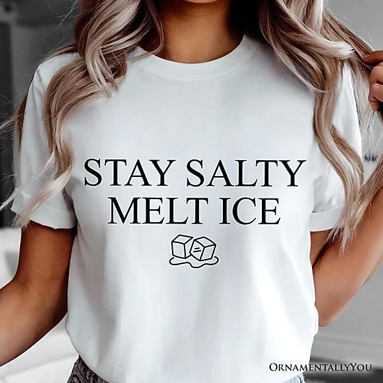 OrnamentallyYou Unisex Stay Salty Melt Ice T-Shirt