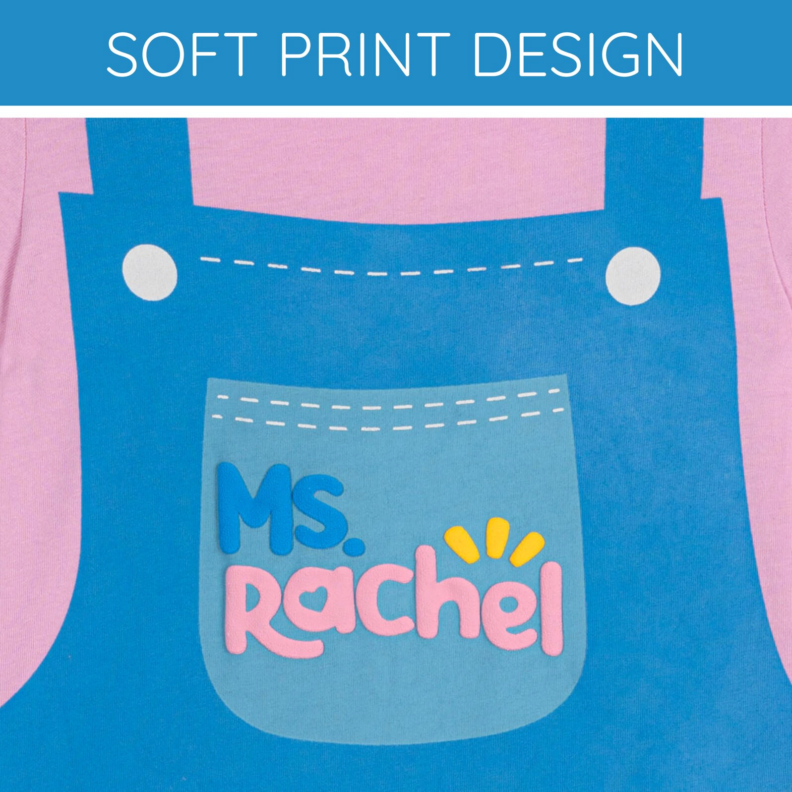 Ms. Rachel Girls' Short Sleeve T-Shirt