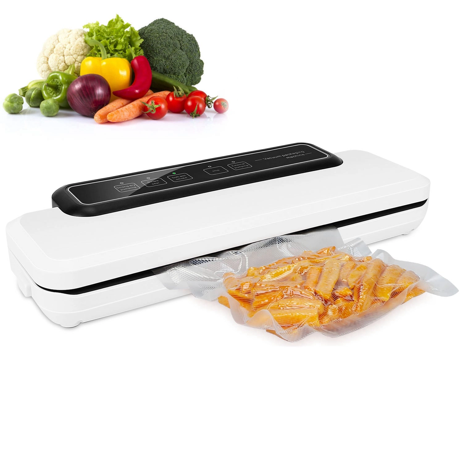 GBruno Automatic Vacuum Sealer Machine With 10 Bags