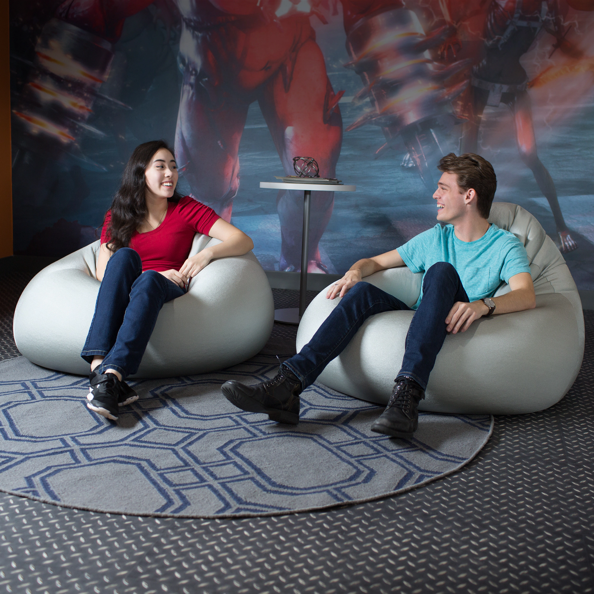 Jaxx Nimbus Therapeutic Sensory Bean Bag Chair – Cloud-Like Adjustable Body Pod Design for Ergonomic Relief and Comfort
